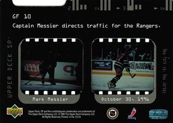 1996-97 SP - NHL Game Film #GF10 Mark Messier Back