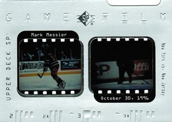 1996-97 SP - NHL Game Film #GF10 Mark Messier Front