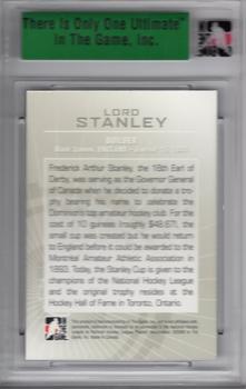 2007-08 In The Game Ultimate Memorabilia #74 Lord Stanley  Back