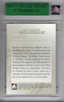 2007-08 In The Game Ultimate Memorabilia #84 Ray Bourque Back