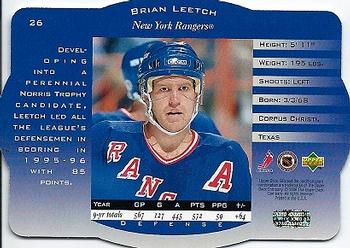 1996-97 SPx #26 Brian Leetch Back