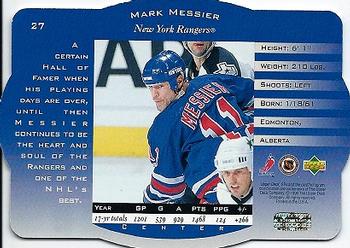 1996-97 SPx #27 Mark Messier Back