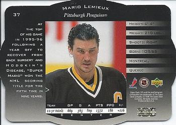 1996-97 SPx #37 Mario Lemieux Back