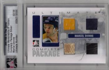 2007-08 In The Game Ultimate Memorabilia - Complete Package #9 Marcel Dionne  Front