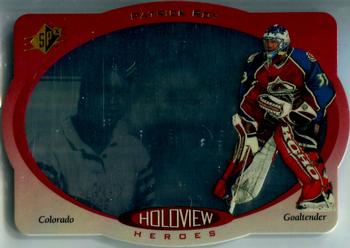 1996-97 SPx - Holoview Heroes #HH2 Patrick Roy Front