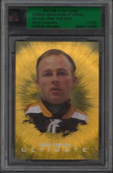 2007-08 In The Game Ultimate Memorabilia - Gold #NNO Gerry Cheevers  Front