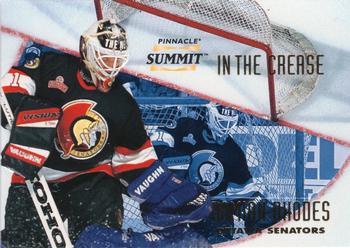 1996-97 Summit - In the Crease #7 Damian Rhodes Front