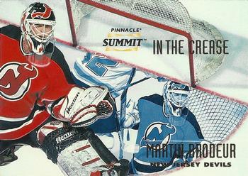 1996-97 Summit - In the Crease #8 Martin Brodeur Front