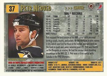 1996-97 Topps NHL Picks #37 Petr Nedved Back