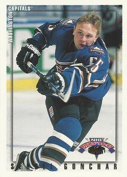 1996-97 Topps NHL Picks #91 Sergei Gonchar Front