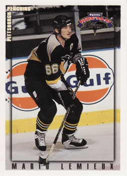1996-97 Topps NHL Picks #3 Mario Lemieux Front