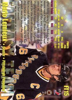 1996-97 Topps NHL Picks - Fantasy Team #FT15 Mario Lemieux Back