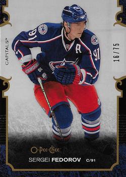 2007-08 O-Pee-Chee Premier - Gold #91 Sergei Fedorov  Front