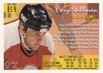 1996-97 Topps NHL Picks - Rookie Stars #RS9 Cory Stillman Back