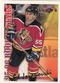 1996-97 Topps NHL Picks - Rookie Stars #RS11 Ed Jovanovski Front