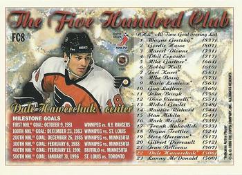 1996-97 Topps NHL Picks - The 500 Club #FC8 Dale Hawerchuk Back