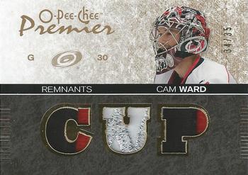 2007-08 O-Pee-Chee Premier - Remnants Triples Patches #PR-CW Cam Ward  Front