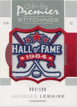 2007-08 O-Pee-Chee Premier - Stitchings #PS-JL Jacques Lemaire  Front