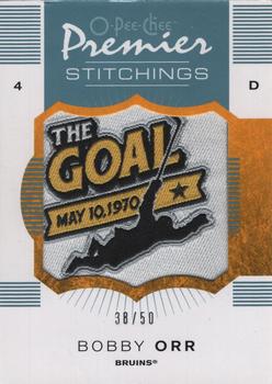 2007-08 O-Pee-Chee Premier - Stitchings 50 #PS-BO Bobby Orr  Front