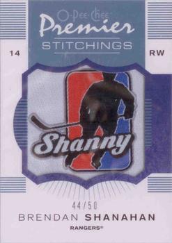 2007-08 O-Pee-Chee Premier - Stitchings 50 #PS-BS Brendan Shanahan  Front