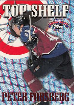 1996-97 Topps NHL Picks - Top Shelf #TS7 Peter Forsberg Front