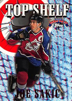 1996-97 Topps NHL Picks - Top Shelf #TS12 Joe Sakic Front