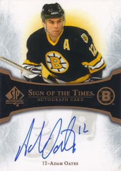 2007-08 SP Authentic - Sign of the Times #ST-AO Adam Oates  Front