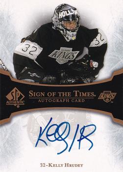 2007-08 SP Authentic - Sign of the Times #ST-KH Kelly Hrudey  Front