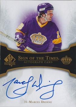 2007-08 SP Authentic - Sign of the Times #ST-MD Marcel Dionne  Front