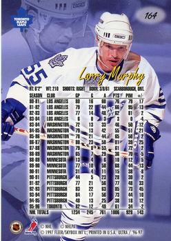1996-97 Ultra #164 Larry Murphy Back
