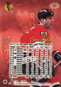1996-97 Ultra #30 Chris Chelios Back
