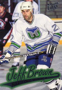 1996-97 Ultra #72 Jeff Brown Front