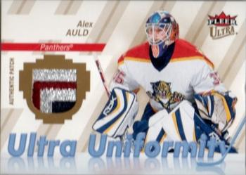 2007-08 Ultra - Uniformity Patches #U-AA Alex Auld  Front