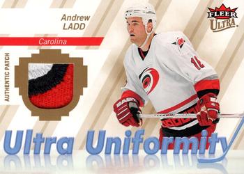 2007-08 Ultra - Uniformity Patches #U-AL Andrew Ladd  Front