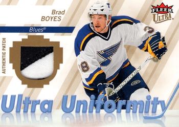 2007-08 Ultra - Uniformity Patches #U-BB Brad Boyes  Front