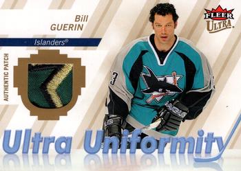 2007-08 Ultra - Uniformity Patches #U-BG Bill Guerin  Front