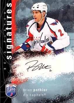 2007-08 Upper Deck Be a Player - Signatures #S-BP Brian Pothier Front