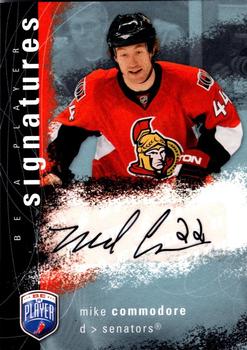 2007-08 Upper Deck Be a Player - Signatures #S-CO Mike Commodore Front