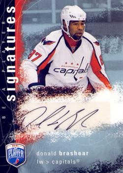 2007-08 Upper Deck Be a Player - Signatures #S-DO Donald Brashear Front
