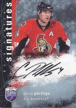 2007-08 Upper Deck Be a Player - Signatures #S-PH Chris Phillips Front