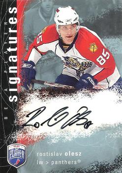 2007-08 Upper Deck Be a Player - Signatures #S-RO Rostislav Olesz Front