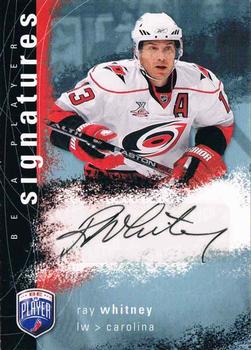 2007-08 Upper Deck Be a Player - Signatures #S-WH Ray Whitney Front