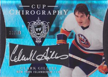 2007-08 Upper Deck The Cup - Chirography #CC-CG Clark Gillies  Front