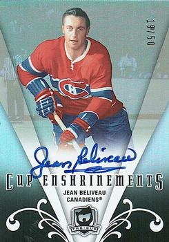 2007-08 Upper Deck The Cup - Enshrinements #E-JB Jean Beliveau  Front