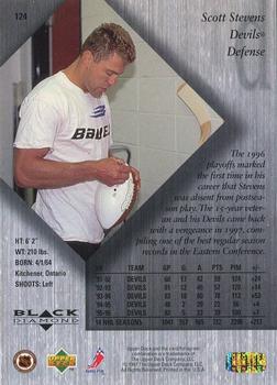 1996-97 Upper Deck Black Diamond #124 Scott Stevens Back