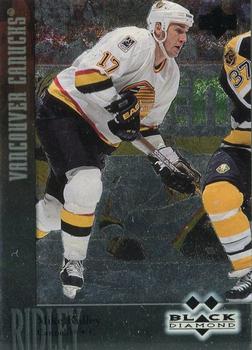 1996-97 Upper Deck Black Diamond #125 Mike Ridley Front
