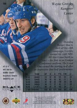 1996-97 Upper Deck Black Diamond #180 Wayne Gretzky Back