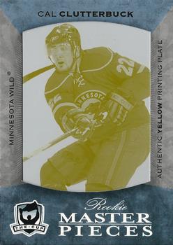 2007-08 Upper Deck The Cup - 2007-08 SP Authentic Printing Plates Yellow #Y-178 Cal Clutterbuck  Front