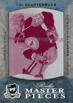 2007-08 Upper Deck The Cup - 2007-08 Upper Deck Ultimate Collection Printing Plates Magenta #M-73 Cal Clutterbuck  Front