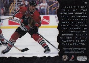 1996-97 Upper Deck Ice #10 Chris Chelios Back
